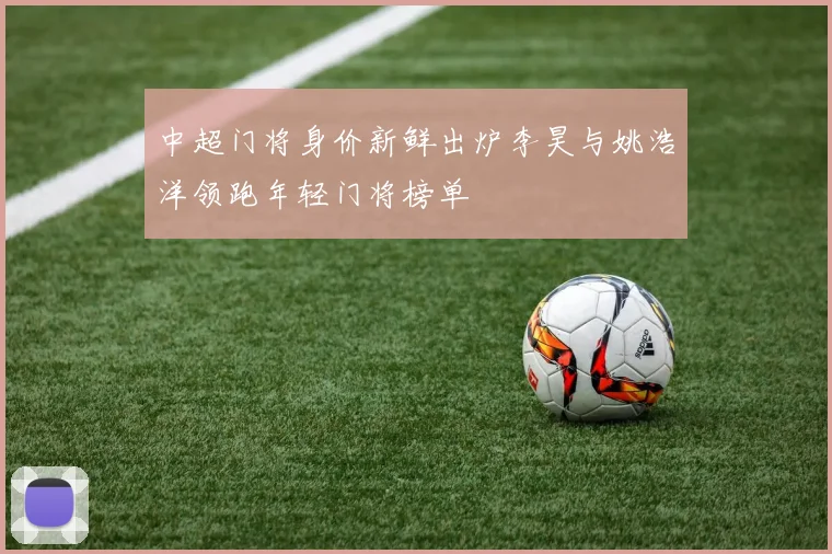 中超门将身价新鲜出炉李昊与姚浩洋领跑年轻门将榜单